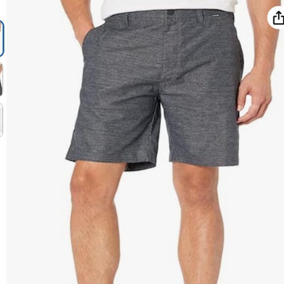 NWT Hurley Unisex-Adult H2o-dri Breathe Walkshorts - Picture 1 of 3